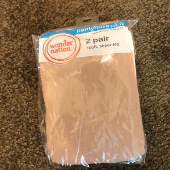 wonder nation Other - Beige pantyhose kids size 12-16
